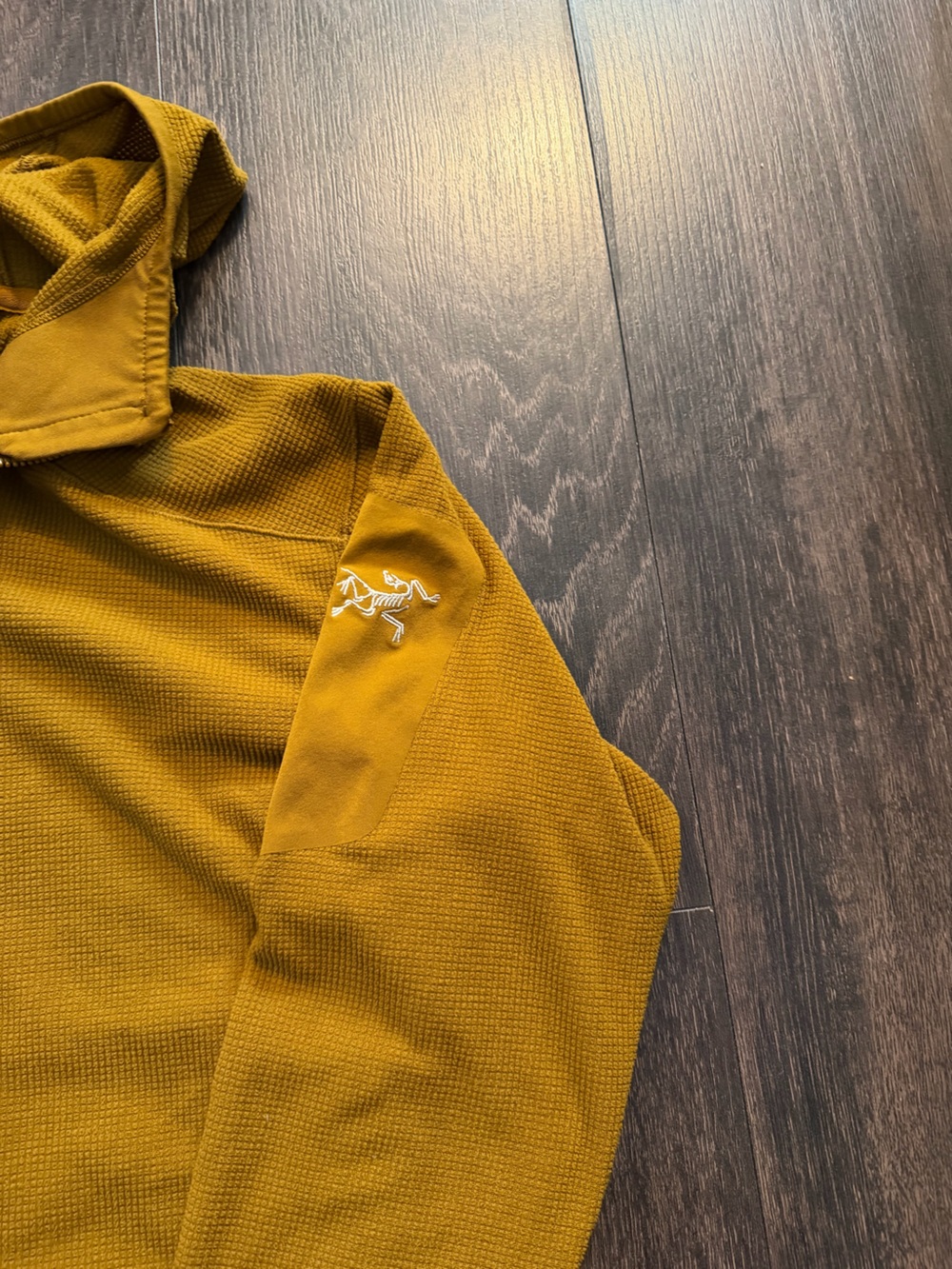 Arc'teryx Mustard Hooded Performance Jacket - Picture 2 of 5